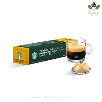 کپسول قهوه نسپرسو استارباکس ورتو اسپرسو بلوندرست Nespresso Blonde Espresso Roast